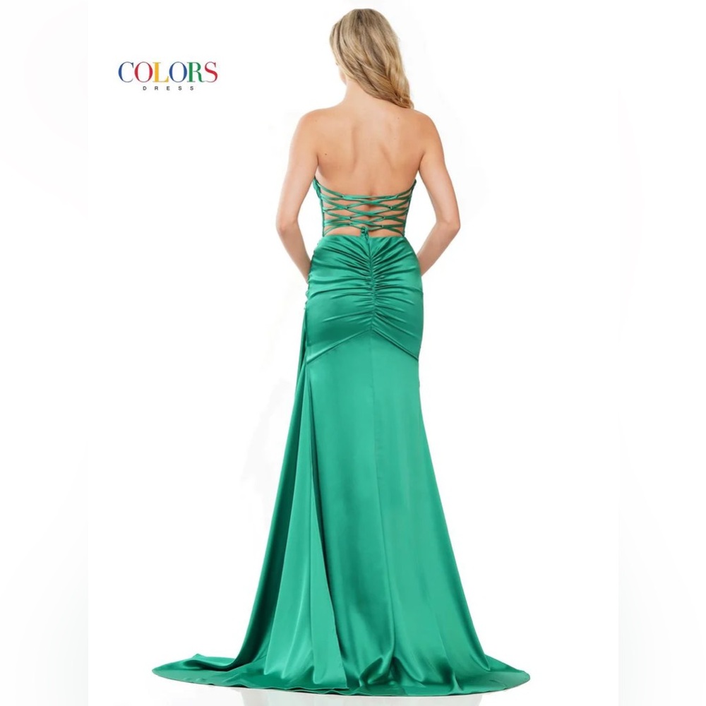 Colors by Dress - Black Evening / Prom Gown - STYLE 2968 - Picture 5 of 5